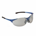 Keystone Safety Glasses w/ Blue Frame & In-Out Mirror Lens